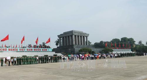 Late President Ho Chi Minh commemorated ảnh 1 Late President Ho Chi Minh commemorated ảnh 1