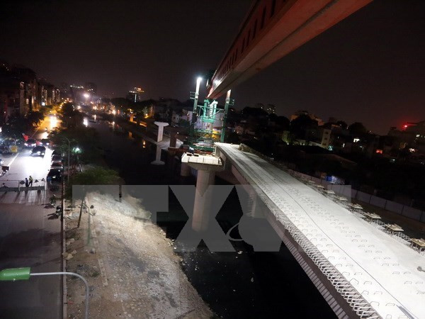 Cat Linh – Ha Dong elevated railway to begin test run in October ảnh 1