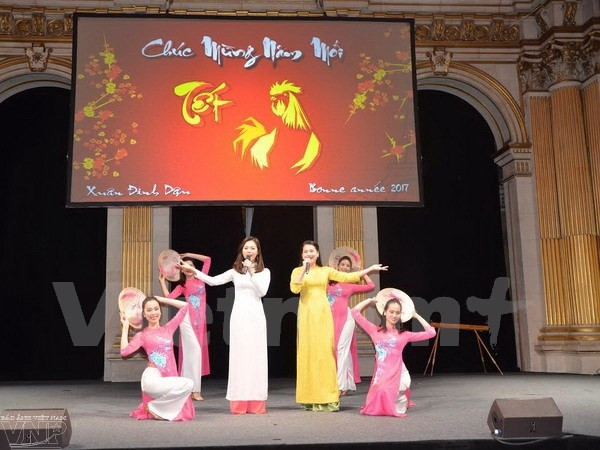 Overseas Vietnamese celebrate traditional Tet festival ảnh 1