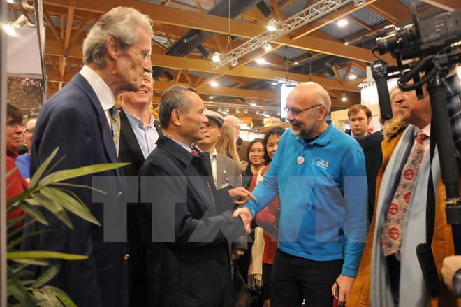 Vietnamese tourism introduced at Belgian tourism fair ảnh 1 Vietnamese tourism introduced at Belgian tourism fair ảnh 1
