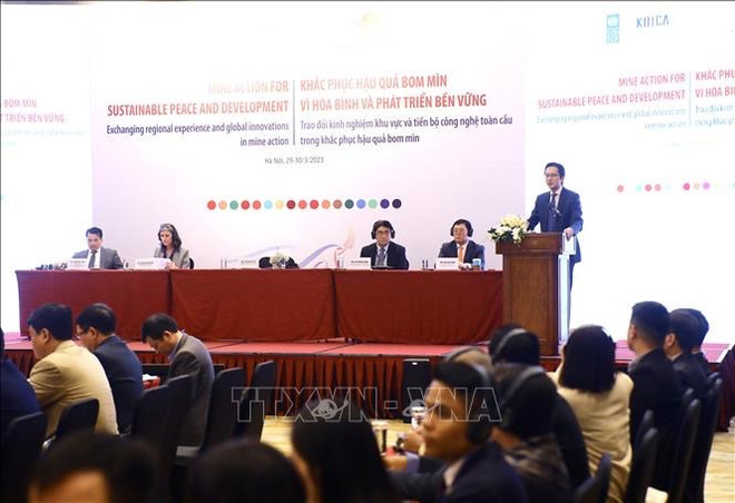 Workshop shares global progress in bomb, mine clearance ảnh 1
