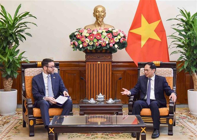 Vietnamese FM suggests expanding cooperation in areas of UK’s strength ảnh 1 Vietnamese FM suggests expanding cooperation in areas of UK’s strength ảnh 1