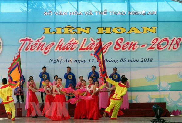 Nghe An: Festival marks 128th birth anniversary of Ho Chi Minh ảnh 1