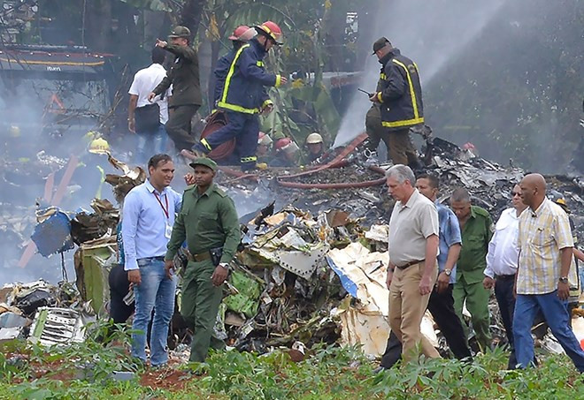 Sympathy to Cuba over plane crash ảnh 1