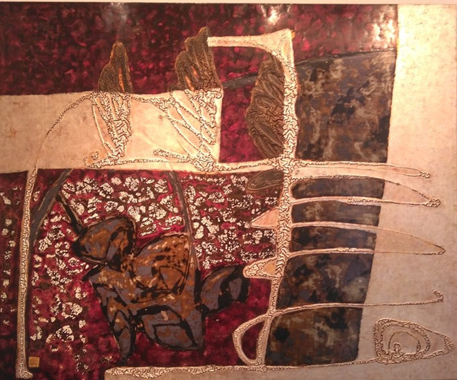 Vietnamese, Thai, Japanese artists give silent talk through art ảnh 1 Vietnamese, Thai, Japanese artists give silent talk through art ảnh 1