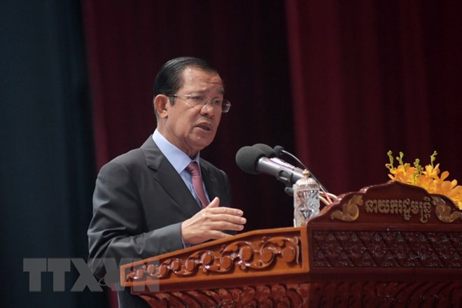 Cambodian PM calls on constituents to vote in general election ảnh 1