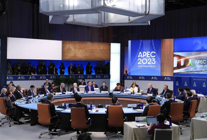 President Vo Van Thuong attends APEC Economic Leaders’ Meeting ảnh 2