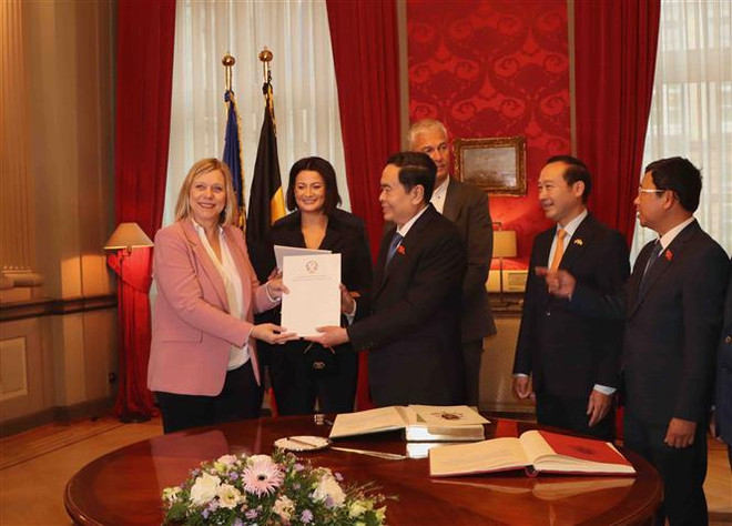 Vietnam fosters relations with Belgian legislature, EP ảnh 2