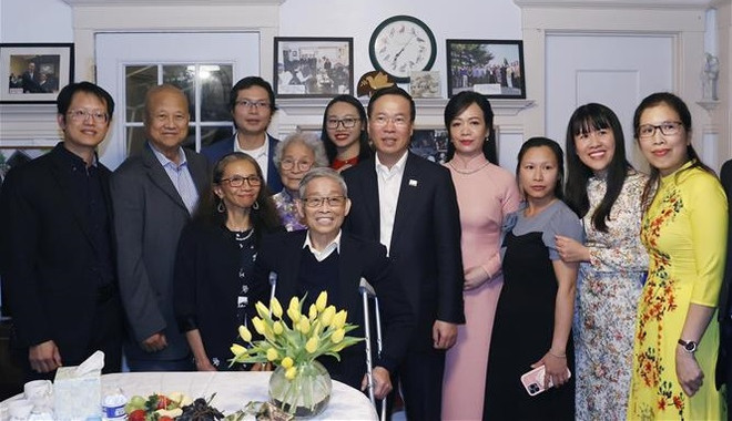 President meets with Vietnamese expats living in the US ảnh 1 President meets with Vietnamese expats living in the US ảnh 1