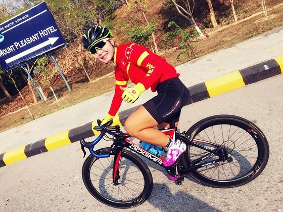 One more bronze for Vietnam at Asian cycling event ảnh 1