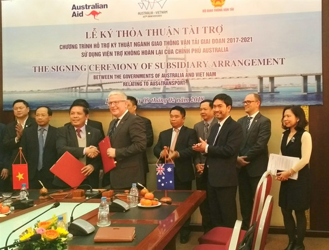 Australia grants Vietnam 24 million USD for transport development ảnh 1 Australia grants Vietnam 24 million USD for transport development ảnh 1
