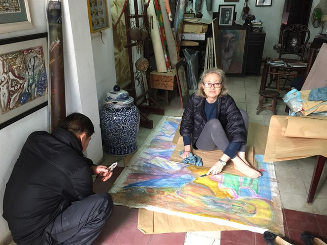 Art curator promotes Vietnamese art to the world ảnh 1