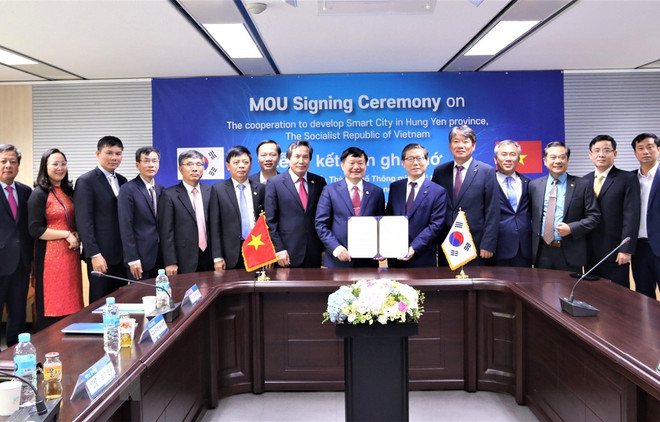 Hung Yen province cooperates with RoK firm in smart city development ảnh 1 Hung Yen province cooperates with RoK firm in smart city development ảnh 1