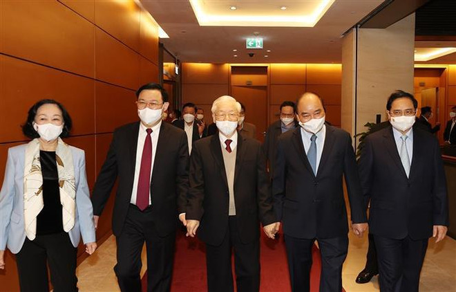 National conference looks into Party building, rectification ảnh 1 National conference looks into Party building, rectification ảnh 1