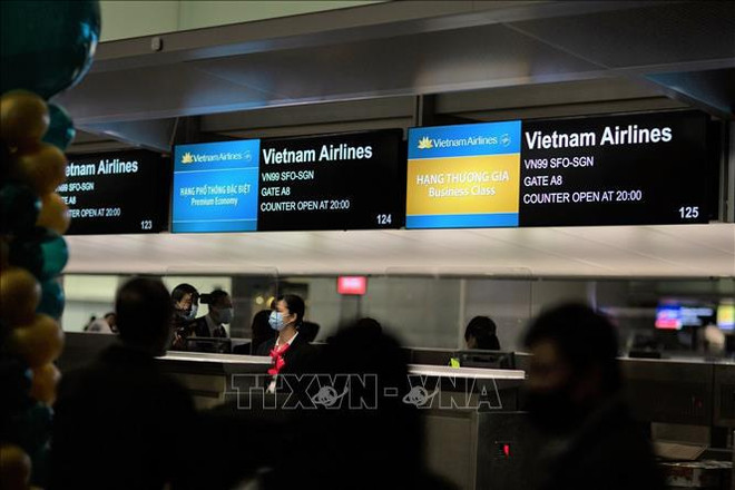 Vietnam Airlines operates first regular direct flight from US ảnh 2 Vietnam Airlines operates first regular direct flight from US ảnh 2