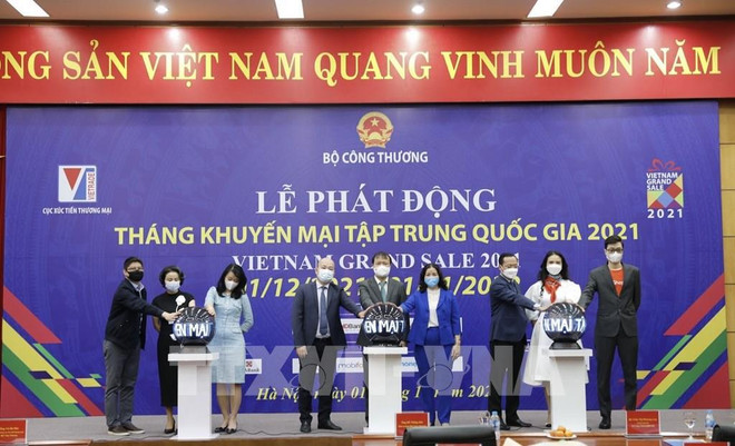 2021 national promotion month launched ảnh 2 2021 national promotion month launched ảnh 2