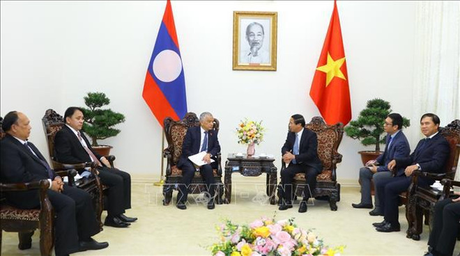 Vietnam values special relations with Laos: Deputy PM ảnh 1