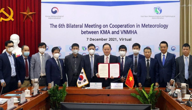 Vietnam, RoK enhance strategic cooperation in meteorology ảnh 1 Vietnam, RoK enhance strategic cooperation in meteorology ảnh 1