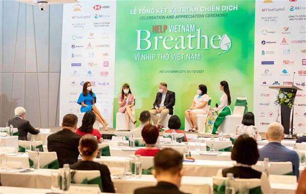  Over 1.17 mln USD raised for campaign “Help Vietnam Breathe” ảnh 1