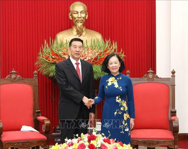 Party official welcomes Chinese People's Political Consultative Conference delegation ảnh 1 Party official welcomes Chinese People's Political Consultative Conference delegation ảnh 1