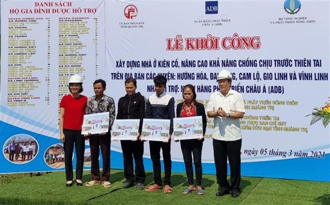 ADB helps build resilient houses for disaster-hit families in Quang Tri ảnh 1 ADB helps build resilient houses for disaster-hit families in Quang Tri ảnh 1