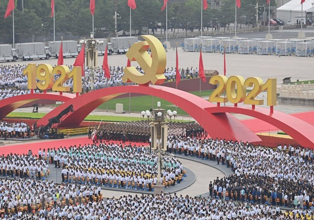 Greetings extended to Communist Party of China on founding anniversary ảnh 1 Greetings extended to Communist Party of China on founding anniversary ảnh 1