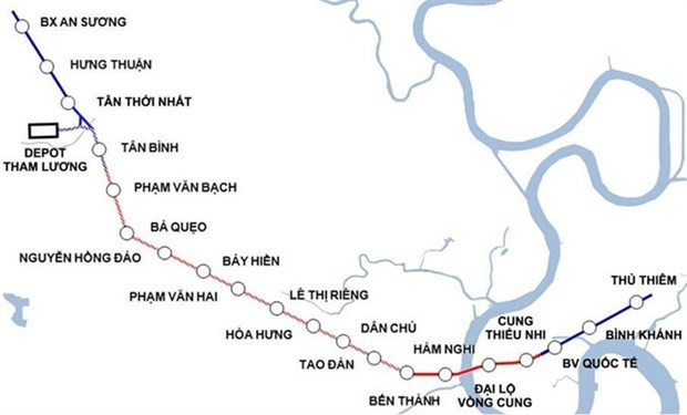 Construction on second metro line to begin in late 2021 ảnh 1