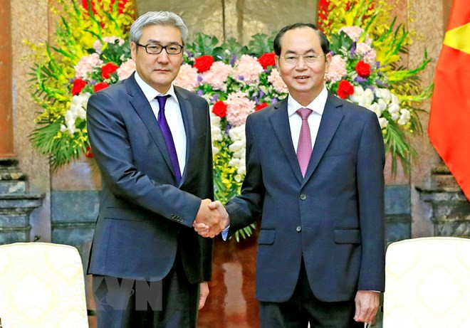 President Tran Dai Quang hails consolidated friendship with Mongolia ảnh 1