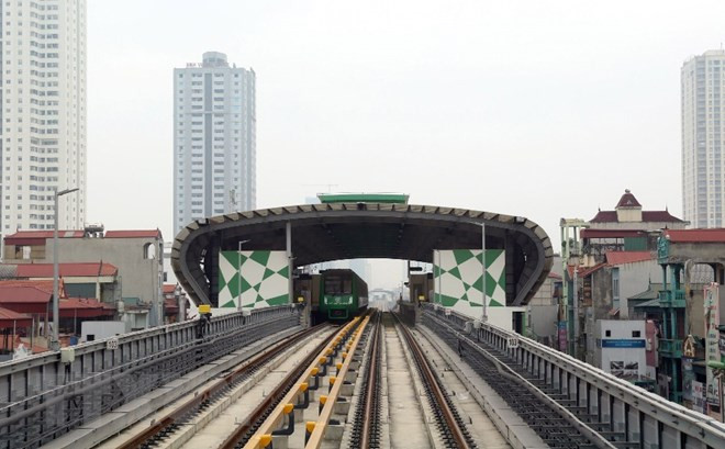 Cat Linh-Ha Dong urban railway line begins test run on September 2 ảnh 1