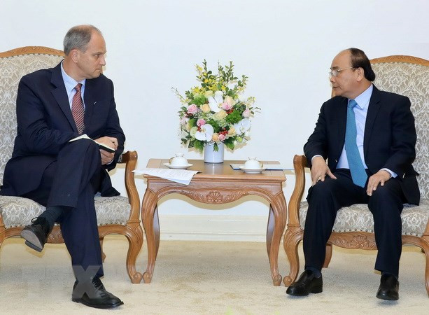 Prime Minister Nguyen Xuan Phuc receives German Ambassador ảnh 1