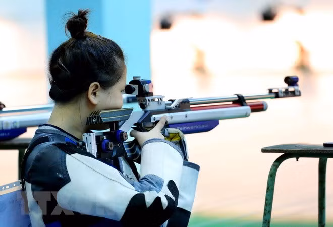 Vietnam shooting team aim for medals at ASIAD 2018 ảnh 1