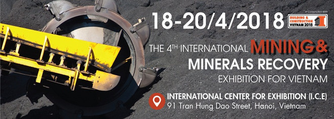 Mining Vietnam 2018 exhibition to be held in Hanoi ảnh 1 Mining Vietnam 2018 exhibition to be held in Hanoi ảnh 1