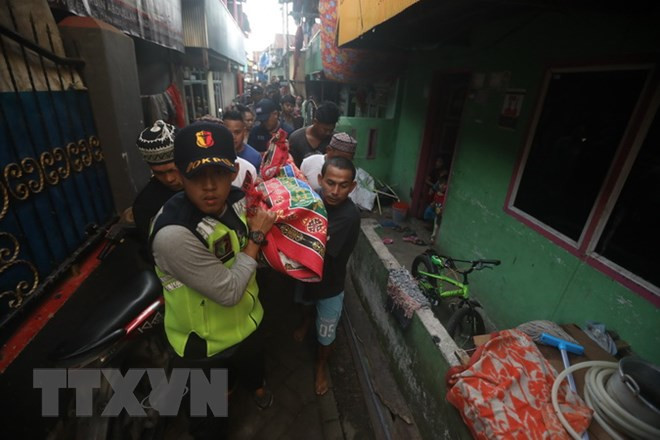 Indonesia searches for 139 passengers in ferry sinking accident ảnh 1