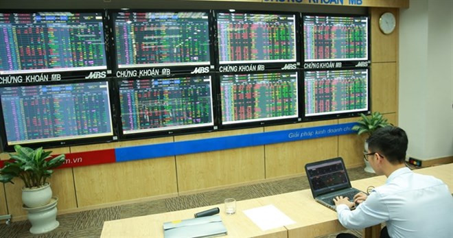 Indices fall on week’s first trading day ảnh 1