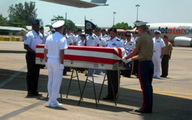 US servicemen’s remains handed over ảnh 1 US servicemen’s remains handed over ảnh 1
