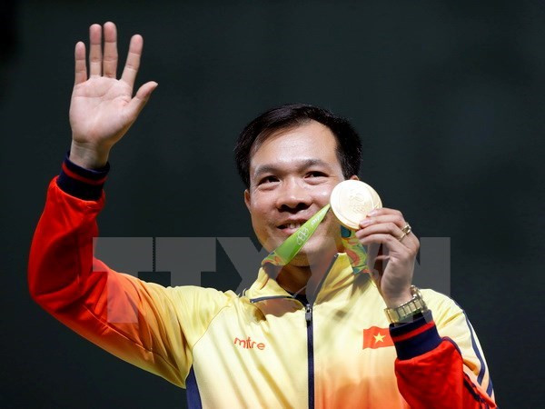Shooting star remains top in men 10m air pistol ảnh 1 Shooting star remains top in men 10m air pistol ảnh 1