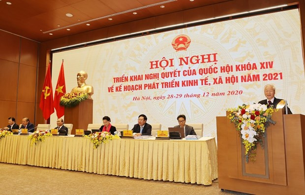 Vietnam among 10 nations with highest GDP growth in 2020: Top leader ảnh 2