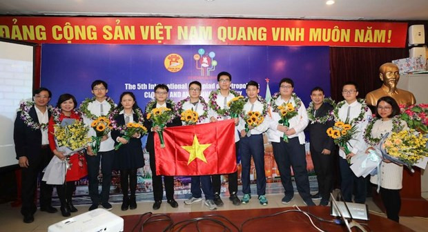 Vietnamese students win five gold medals at Int’l Olympiad of Metropolises ảnh 1 Vietnamese students win five gold medals at Int’l Olympiad of Metropolises ảnh 1