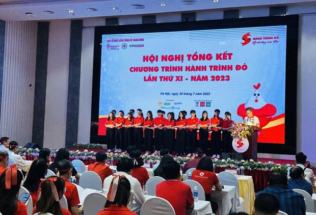 Biggest blood donation campaign collects over 115,000 units ảnh 2 Biggest blood donation campaign collects over 115,000 units ảnh 2