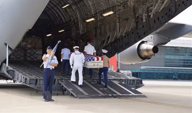 Remains believed to be of US MIA repatriated ảnh 1