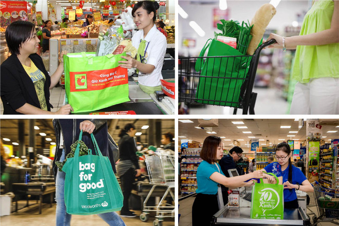 Workshop seeks to reduce plastic bag use at supermarkets ảnh 1