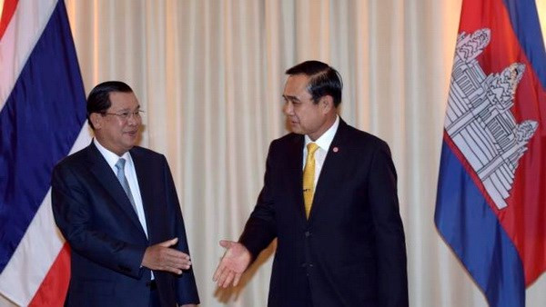 Thai, Cambodian PMs talk to promote multifaceted links ảnh 1 Thai, Cambodian PMs talk to promote multifaceted links ảnh 1