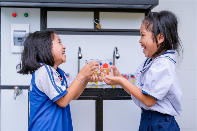 Clean water project donated to remote schools ảnh 1 Clean water project donated to remote schools ảnh 1