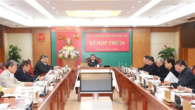 Party Central Committee’s Inspection Commission convenes 24th session ảnh 1