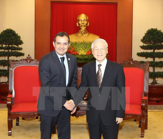 Party chief calls for enhanced Vietnam- Mexico relations ảnh 1 Party chief calls for enhanced Vietnam- Mexico relations ảnh 1