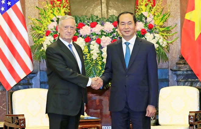 President: Vietnam treasures comprehensive relations with US ảnh 1 President: Vietnam treasures comprehensive relations with US ảnh 1