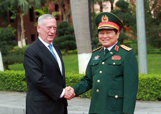 Vietnamese, US defence ministers hold talks ảnh 1 Vietnamese, US defence ministers hold talks ảnh 1