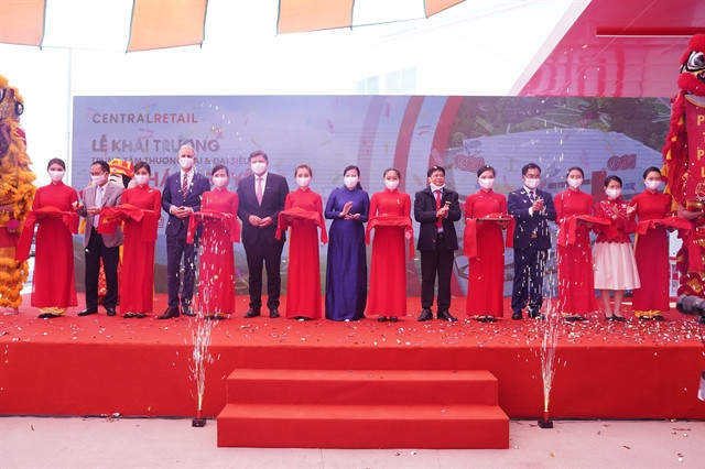 Central Retail launches its largest shopping mall in Thai Nguyen ảnh 1