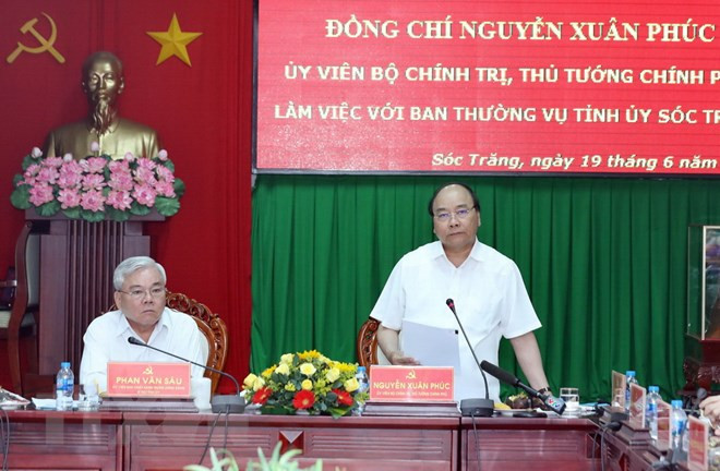 PM: Soc Trang should work out proper measures to fulfill growth targets ảnh 1 PM: Soc Trang should work out proper measures to fulfill growth targets ảnh 1