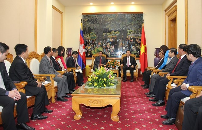 Vietnam, Cambodia cooperate to ensure security, order ảnh 1 Vietnam, Cambodia cooperate to ensure security, order ảnh 1